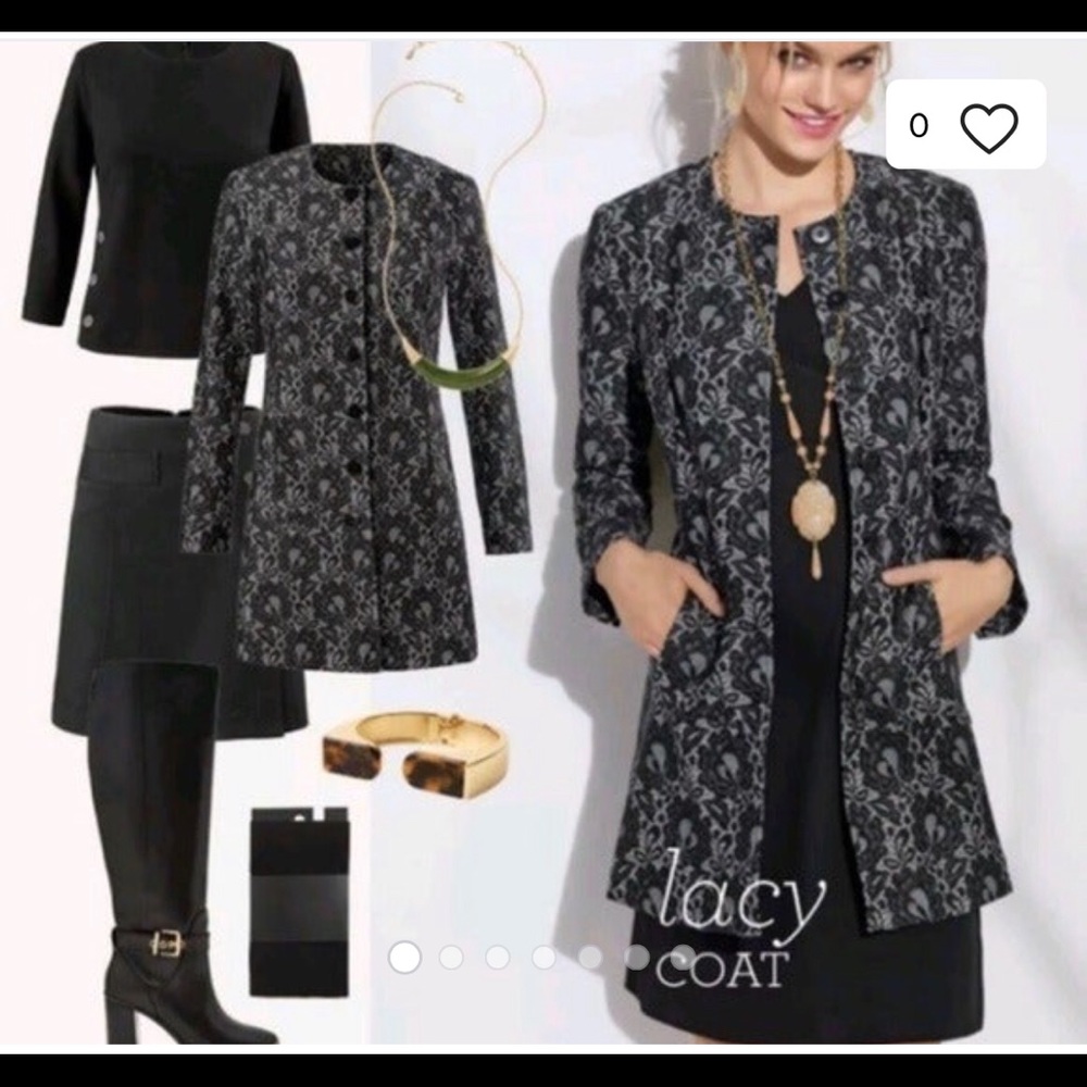Cabi Lacy Coat size Large